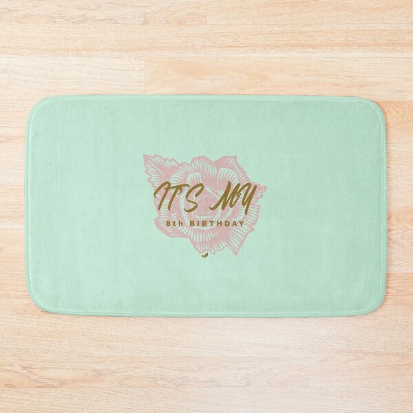 Item preview, Elegant Floral – It’s My 8th Birthday! designed and sold by Grin22.