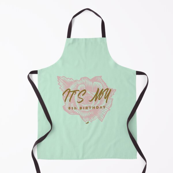 Item preview, Elegant Floral – It’s My 8th Birthday! designed and sold by Grin22.