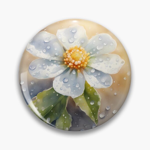 Item preview, White Beach Flower designed and sold by CalmnessbyChoice.