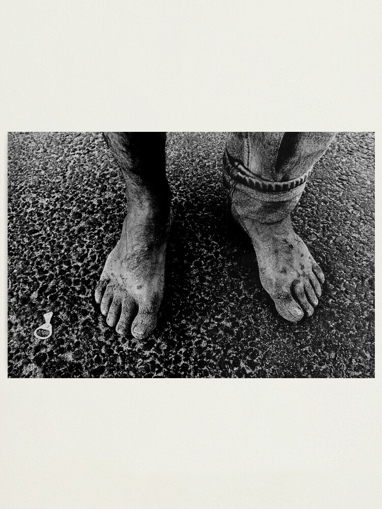 Alternate view of Feet of an Italian Photographic Print
