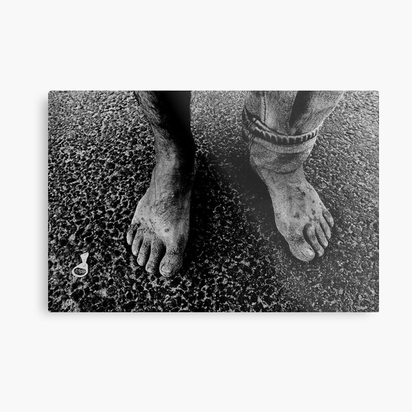 Feet of an Italian Metal Print