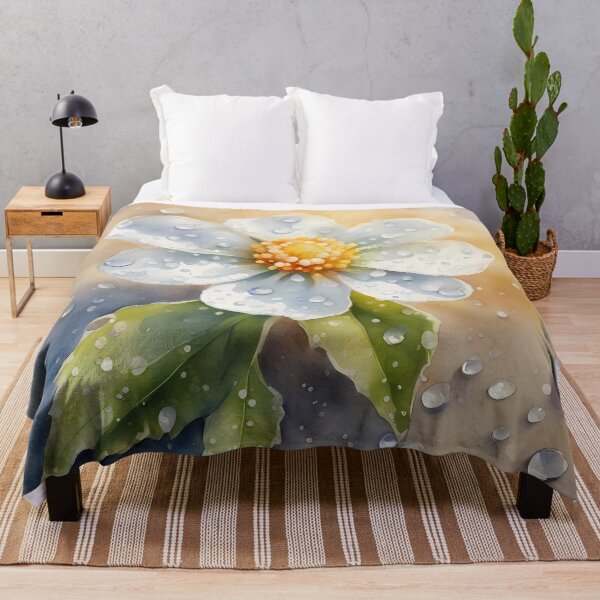 Item preview, White Beach Flower designed and sold by CalmnessbyChoice.