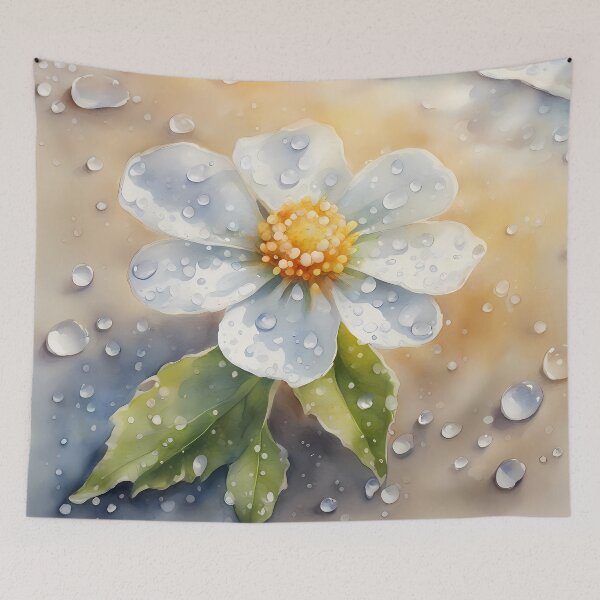 Item preview, White Beach Flower designed and sold by CalmnessbyChoice.