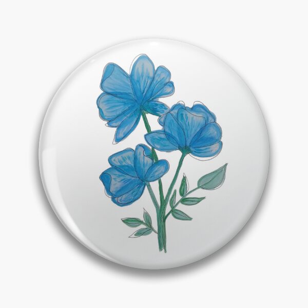Item preview, Little blue flowers designed and sold by Zoé ❤.
