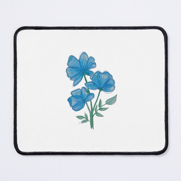 Item preview, Little blue flowers designed and sold by Zoé ❤.