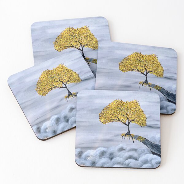 Item preview, Golden Tree in the Sky designed and sold by PaintingsbyJ.