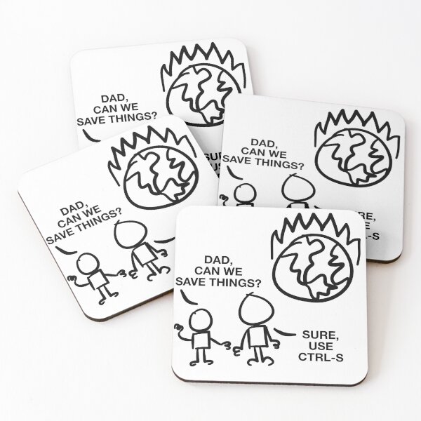 Item preview, Dad Can We Save Things? Sure, Use CTRL-S designed and sold by GetContented.