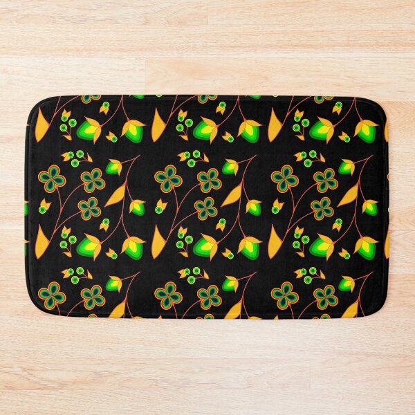 Item preview, Green Strawberry Floral designed and sold by Niibidoon.