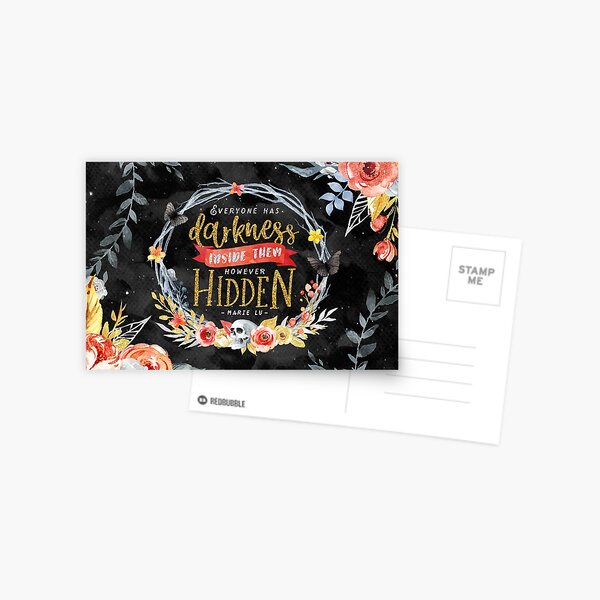 Item preview, Darkness Hidden designed and sold by Stella Bookish Art.