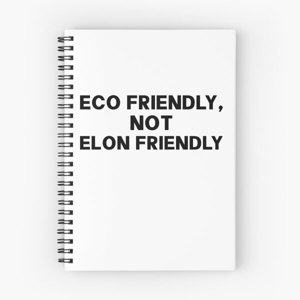 Item preview, Eco Friendly Not Elon Friendly - Anti Musk designed and sold by PixVib.