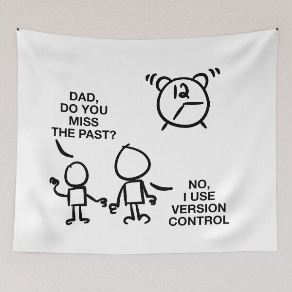 Item preview, Dad Do You Miss the Past? No, I use Version Control designed and sold by GetContented.