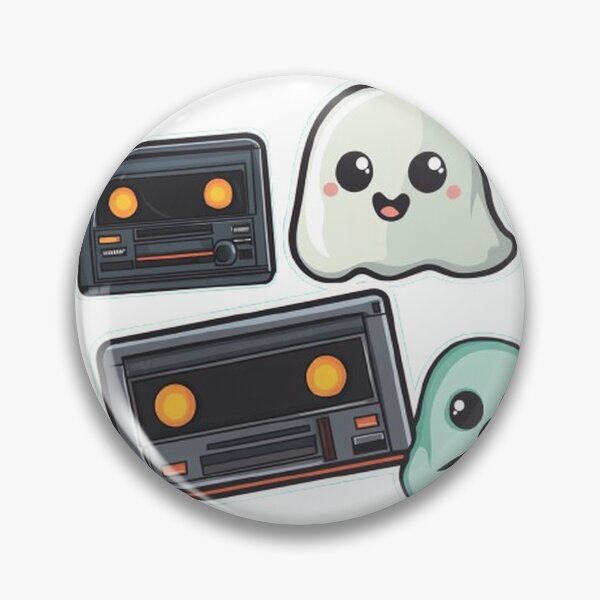 Item preview, Retro Tech Ghosts designed and sold by StickNSip.