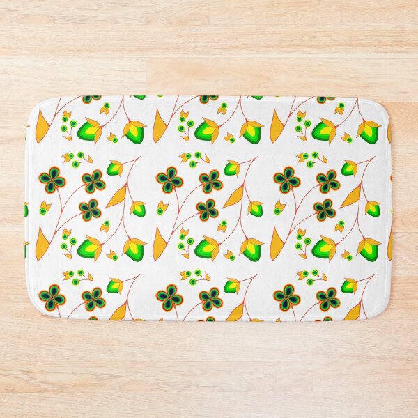 Item preview, Green Strawberry Floral designed and sold by Niibidoon.