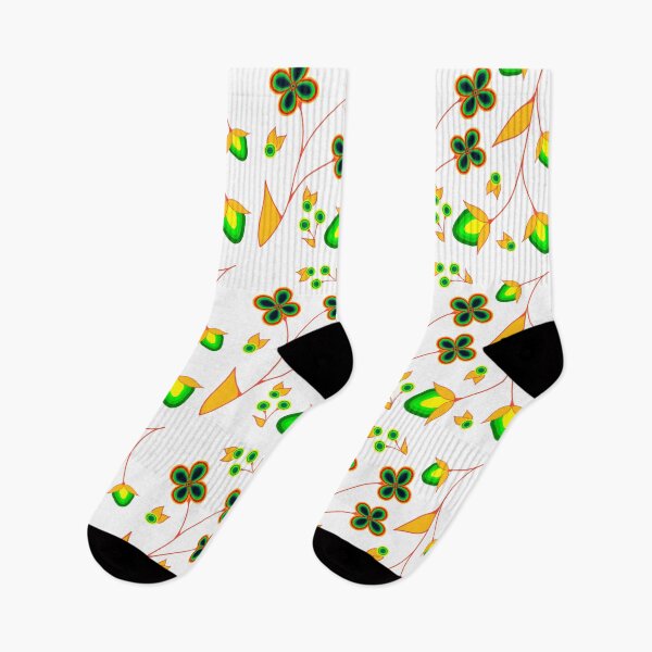 Item preview, Green Strawberry Floral designed and sold by Niibidoon.