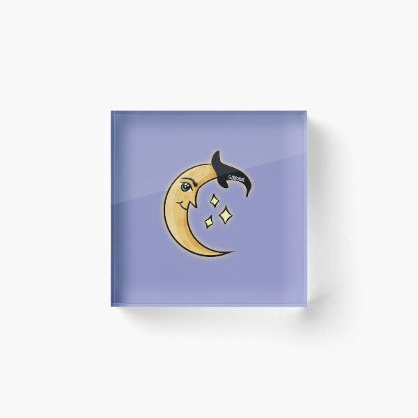 Item preview, Glow Moon Softie Spooky Season designed and sold by whimsicalworman.