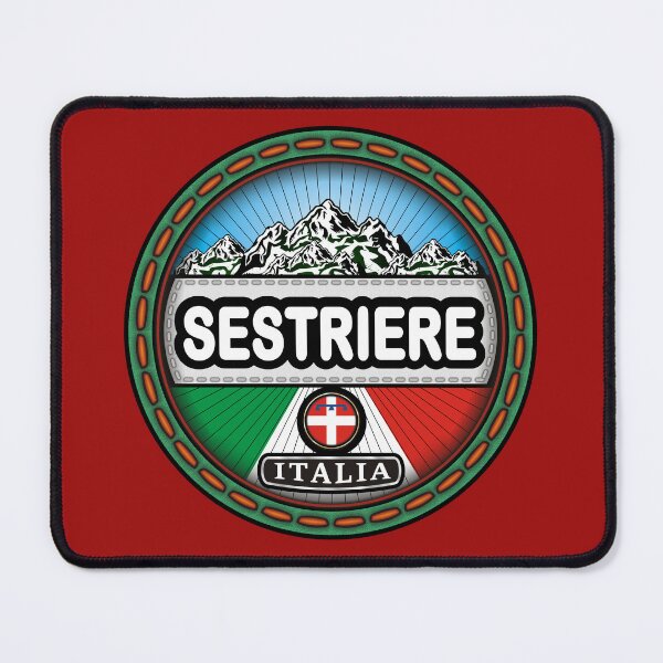 Item preview, Sestriere stitching effect emblem designed and sold by studioss76.