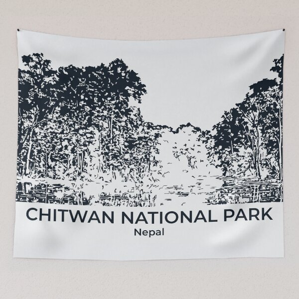 Item preview, Chitwan National Park - Nepal designed and sold by Lakeric Cityscapes.
