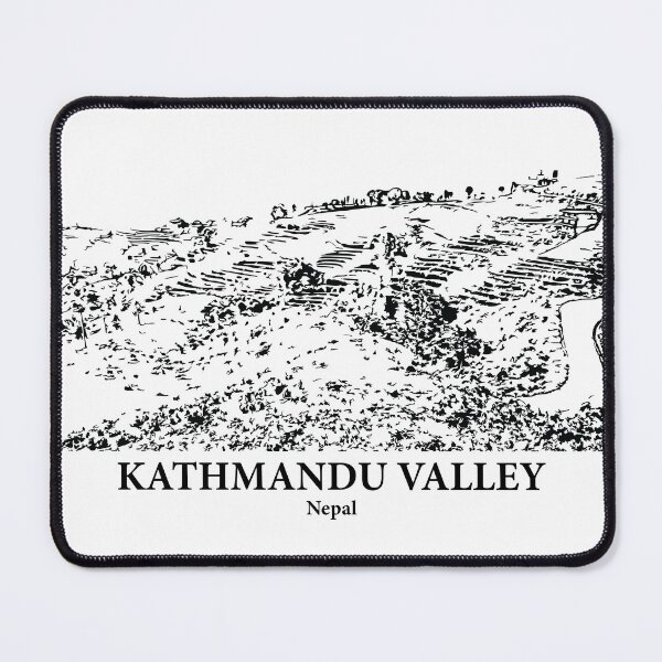 Item preview, Kathmandu Valley - Nepal designed and sold by Lakeric Cityscapes.