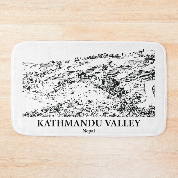 Item preview, Kathmandu Valley - Nepal designed and sold by Lakeric Cityscapes.