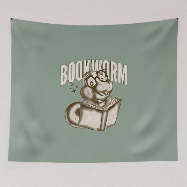 Item preview, Antique Bookworm designed and sold by BaffledSnout.