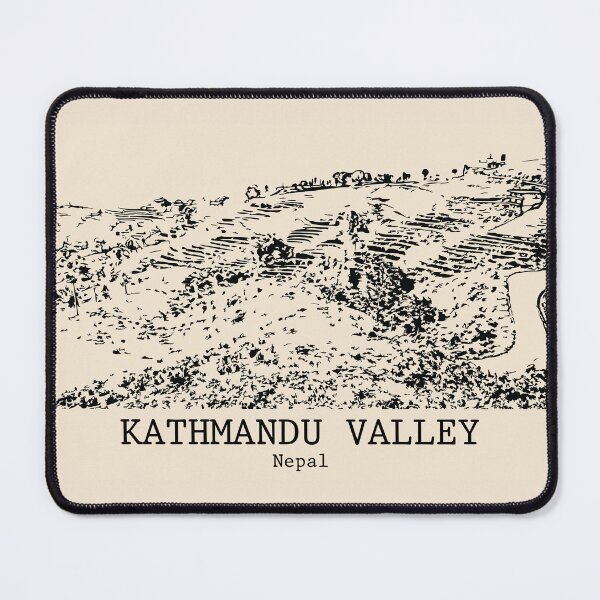 Item preview, Kathmandu Valley - Nepal designed and sold by Lakeric Cityscapes.
