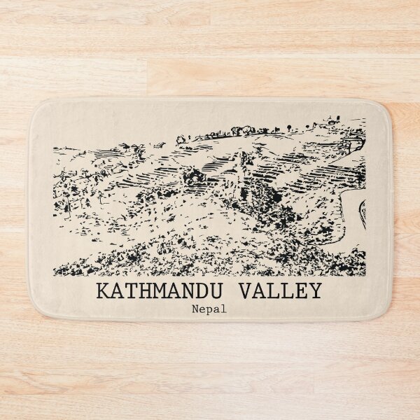 Item preview, Kathmandu Valley - Nepal designed and sold by Lakeric Cityscapes.