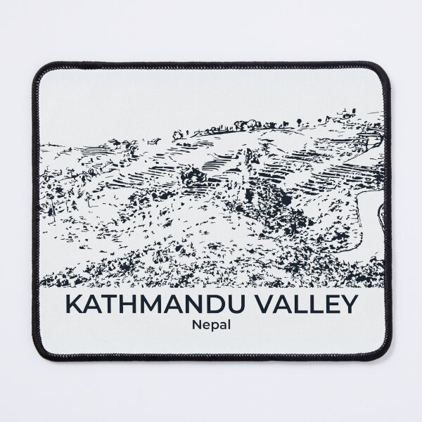 Item preview, Kathmandu Valley - Nepal designed and sold by Lakeric Cityscapes.