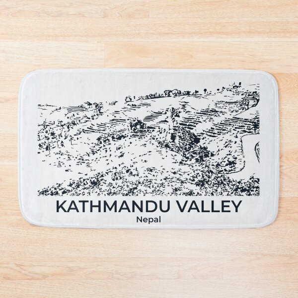 Item preview, Kathmandu Valley - Nepal designed and sold by Lakeric Cityscapes.