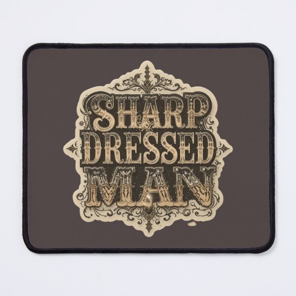 Item preview, Sharp Dressed Man Sticker Premium Cool Trendy Best Gift designed and sold by Imaginarium of Chaos falcon88 .