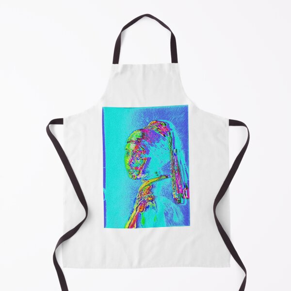Item preview, Girl With a Pearl Earring in Blue designed and sold by Art.From_Inside.