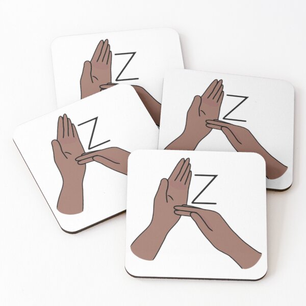 Item preview, BSL Sign letter Z designed and sold by Artistkhg.