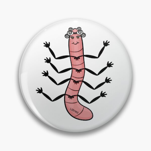 Item preview, Softie Spider (Worm) Spooky Season designed and sold by whimsicalworman.