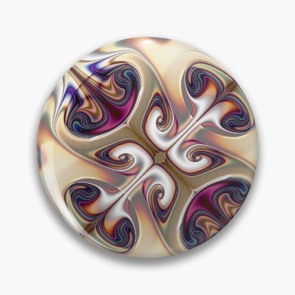 Item preview, Chromatic Echoes: The Fractal Dance of Fluid Forms designed and sold by bloorose.