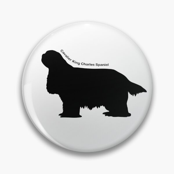 Item preview, Cavalier King Charles Spaniel standard silhouette designed and sold by bklyng.