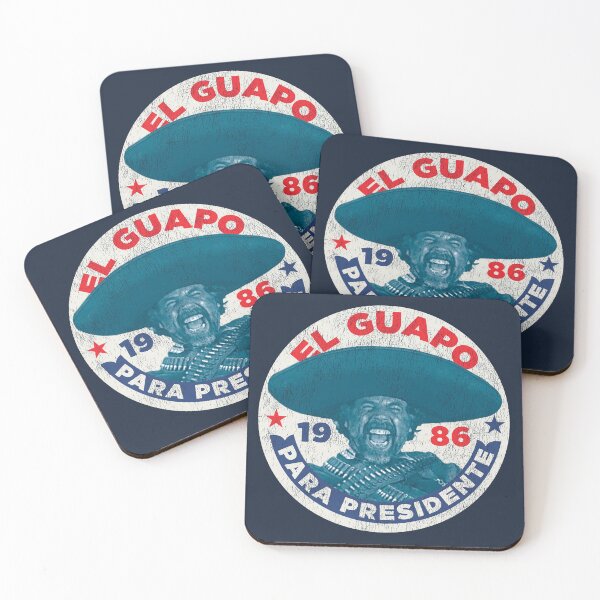 Item preview, El Guapo For President Button Worn designed and sold by Alema Art.