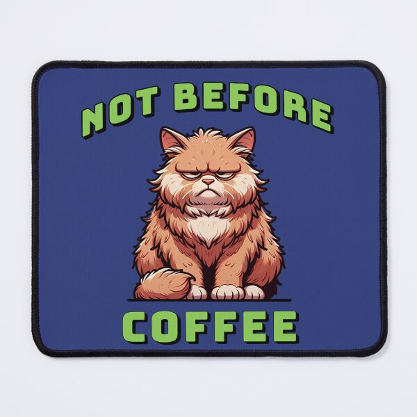 Item preview, Not Before Coffee designed and sold by Kathy Kuczek.