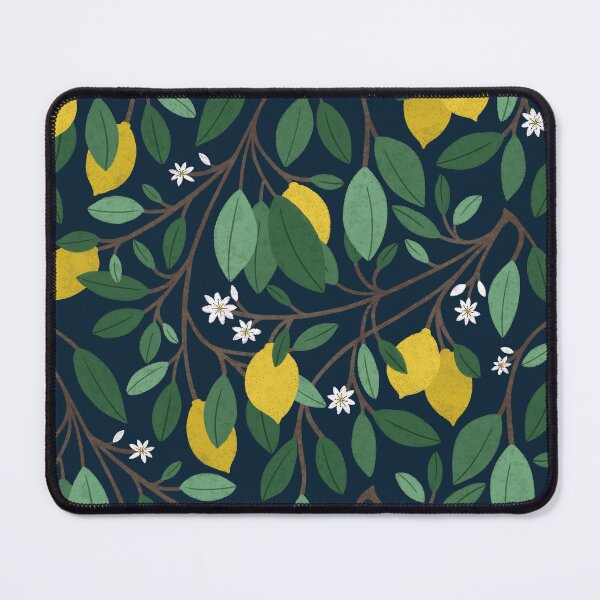 Item preview, Yellow Lemons & Blooming Branches designed and sold by spoonlessmarket.