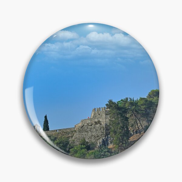 Item preview, Stone clock tower Acronafplia castle in Nafplio city, Greece designed and sold by goceris.