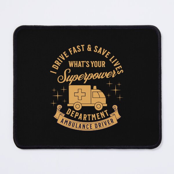 Item preview, Ambulance Driver Superpower - Funny EMS Paramedic Design designed and sold by BDLuck2021.