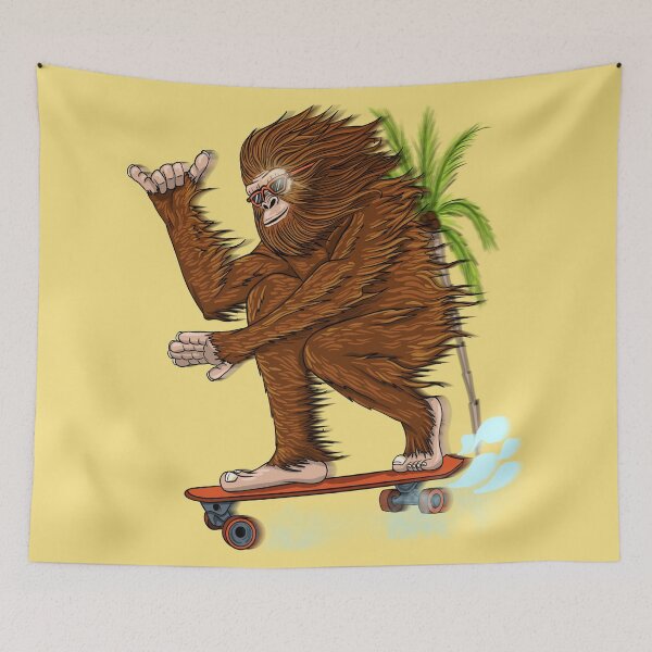 Item preview, Skater Bigfoot designed and sold by jclar-art.