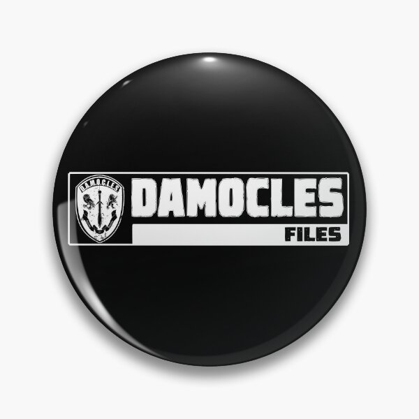 Item preview, DAMOCLES Files logo in White designed and sold by 77studios.