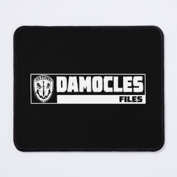 Item preview, DAMOCLES Files logo in White designed and sold by 77studios.