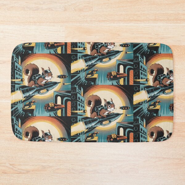 Item preview, Rocket Squirrel Sci-Fi Adventure designed and sold by Into The Rabbit Hole.