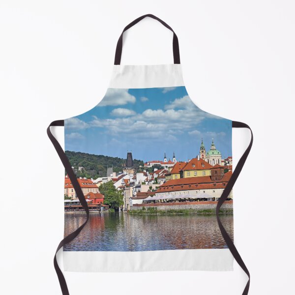 Item preview, Old town Prague, Vltava river riverside cityscape, Czech republic,summer season designed and sold by goceris.