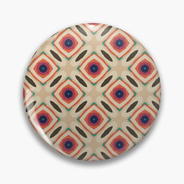 Item preview, Retro Diamond Geometric Patter designed and sold by Patternfluent.