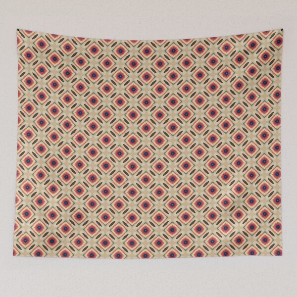 Item preview, Retro Diamond Geometric Patter designed and sold by Patternfluent.
