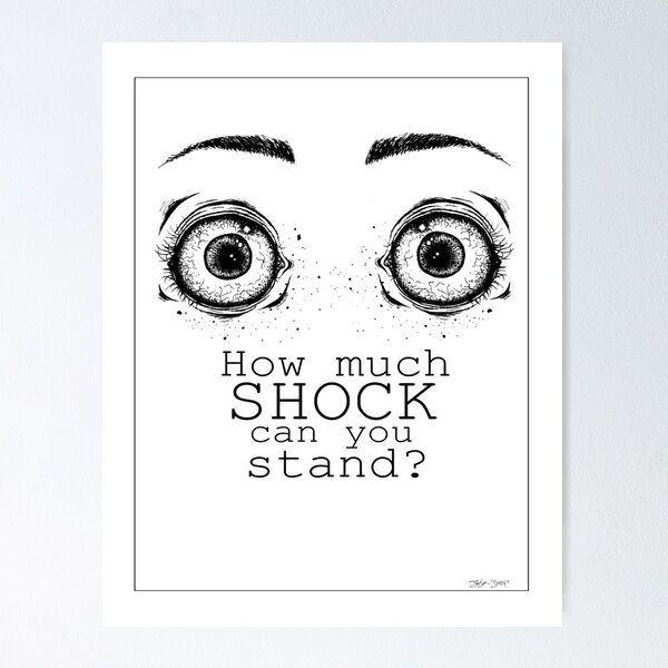 Item preview, SHOCK. designed and sold by SnotART.