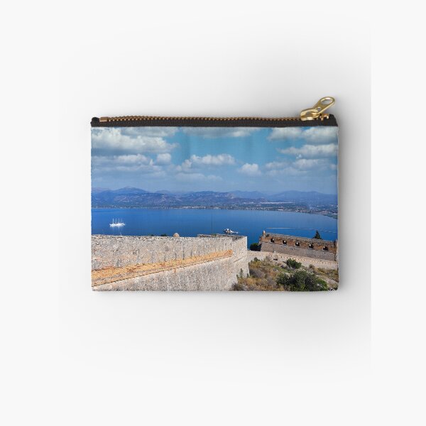 Item preview, Bourtzi Venetian water fortress in Nafplio,view fromt the Palamidi castle,Greece designed and sold by goceris.