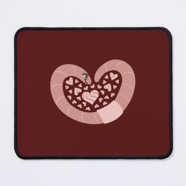 Item preview, Valentine Worm designed and sold by whimsicalworman.
