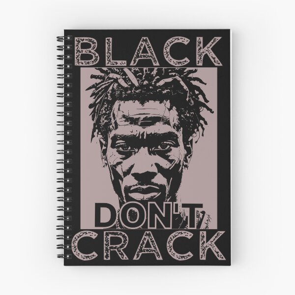 Item preview, BLACK DON'T CRACK GREY designed and sold by Marni Scofidio Desi9ns.